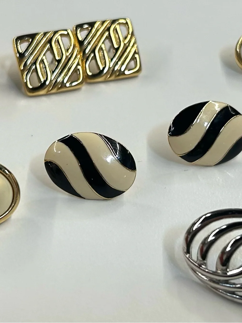 Trifari chic gold